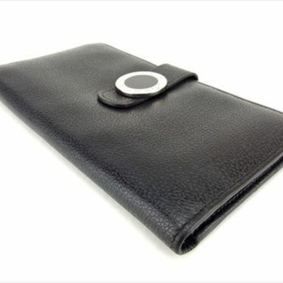 Gucci Wallet Purse Long Wallet Black Woman unisex Authentic Used - Picture 1 of 8